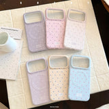 Polka-Dot Magnetic Matte Shockproof Case for iPhone