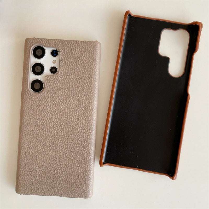 Luxury Leather Grain Case for Samsung