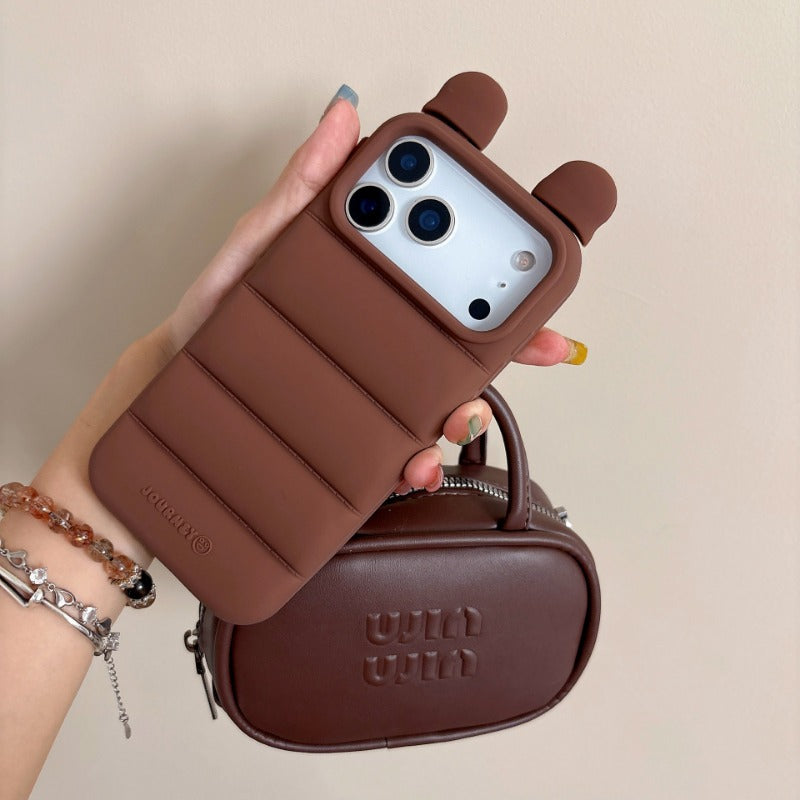 Cute Bunny, Bear, Devil Ears Phone Case for IPhone