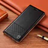 Business Genuine Leather Flip Card Slot Case for iPhone
