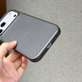 Carbon Fiber Magnetic Skin-Friendly Case for iPhone