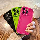 Thickened Shockproof Pure Colour Case For iPhone