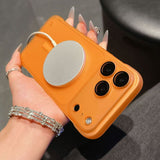 Magnetic Matte Frameless Case for iPhone