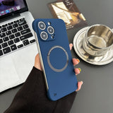 Ultra Thin Hard PC Magnetic Frameless Case for iPhone