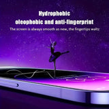 Easy Install HD Screen Protector Tempered Glass for iPhone