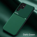 Leather Texture Magnetic Case For Samsung