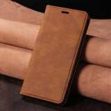 Wrist Strap Leather Flip Wallet Case for iPhone