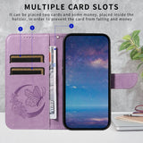 Leather Butterfly Flip Wallet Magnetic Shockproof Case for Samsung