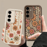 Petal Leaf Diagram Silicone Phone Case For Samsung