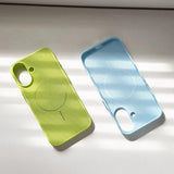Summer Dopamine Colourway Breathable  Magnetic Case for iPhone