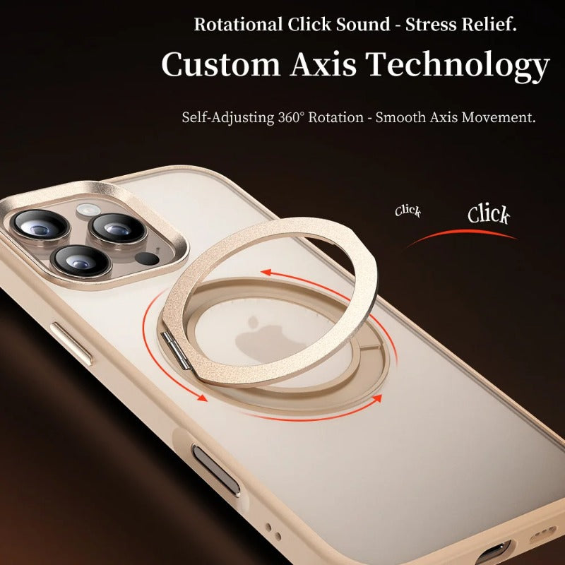 360° Rotating Magnetic Stand Phone Case For iPhone