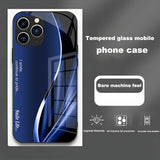 Gradient Line Full-Coverage Shockproof Phone Case for IPhone