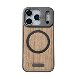 Wood Grain Borderless Heat Dissipation Magnetic Case for iPhone