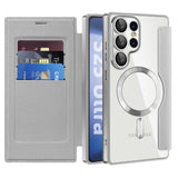 Card Slot Electroplated Ultra-Thin Phone Case for Samsung