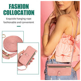 Retro Card-Slot Wallet Crossbody Leather Case for iPhone