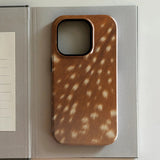 luxury Polka Dots Double-layer Phone Case for iPhone