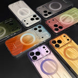 Aurora Color Contrast Magnetic Case for iPhone