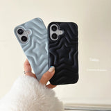 3D Luxury Matte Star Phone Case For iPhone