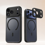 Removable Lens Matte Anti-Fingerprint Case for iPhone