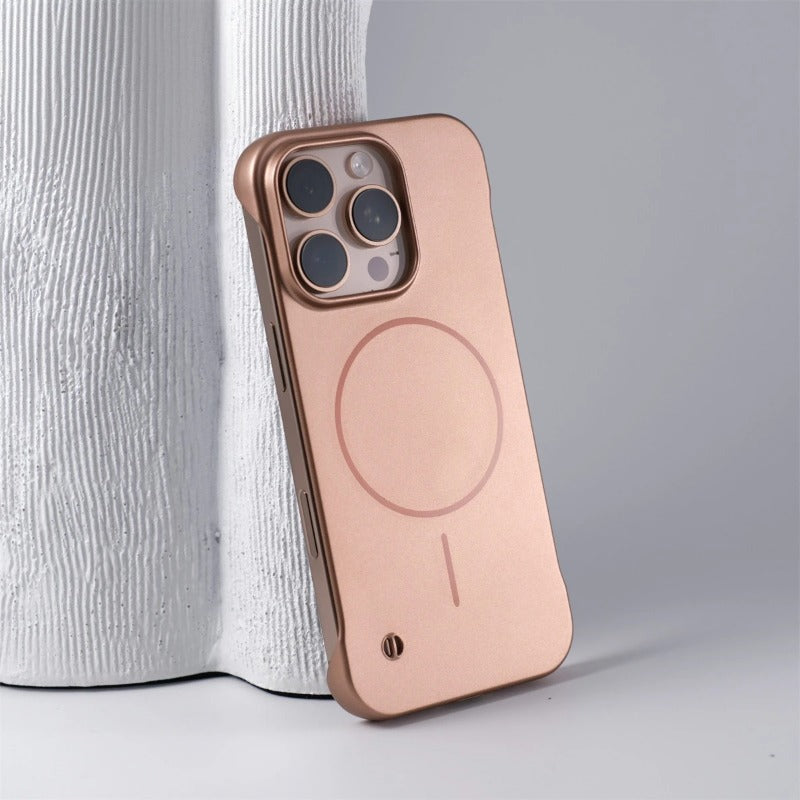 Ultrathin Frameless Magnetic Phone Case for iPhone