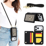 Woven Texture Card Slot Leather Case for iPhone