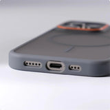 Luxury Matte Translucent Magnetic Case For iPhone
