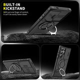 Magnetic Bracket Slide Camera Protection Shockproof Case for Samsung