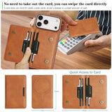 2-in-1 Magnetic Charging Wallet Case for iPhone
