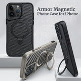 Armor Magnetic Phone Case for iPhone