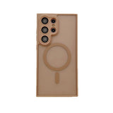 Soft Touch Matte Magnetic Case for Samsung