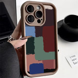 Colorful Marble Candy Color Soft Phone Case for iPhone