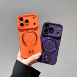 Full-Cover with Stand Magnetic Case for iPhone
