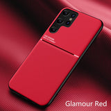 Leather Texture Magnetic Case For Samsung