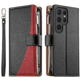 Leather Card Wallet Flip Case for Samsung