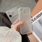 Ultra-Thin Matte Shockproof Case for iPhone