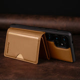 Magnetic Detachable Leather Wallet Case for Samsung