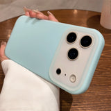 Jelly Liquid Silicone Anti-Fingerprint & Shockproof Phone Case for iPhone