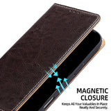 Genuine Leather RFID Blocking Card Slots Case for iPhone