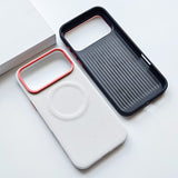 Diamond pattern magnetic case for iPhone
