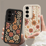 Petal Leaf Diagram Silicone Phone Case For Samsung