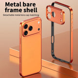 Aluminum Alloy Hollow Shockproof Case for iPhone