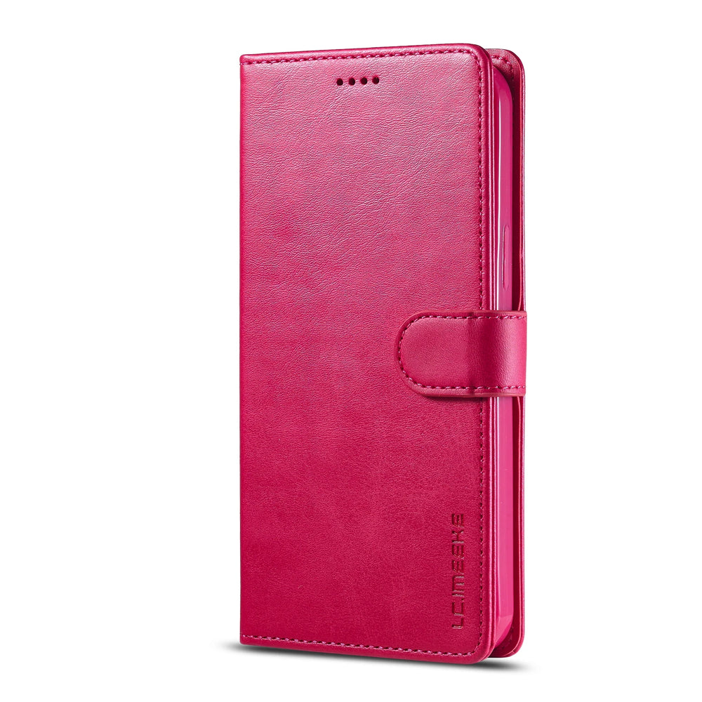 Leather Flip Wallet Card Holder Case for Samsung