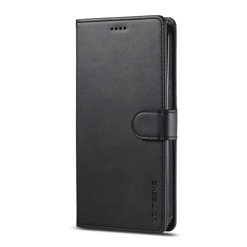 Leather Flip Wallet Card Holder Case for Samsung