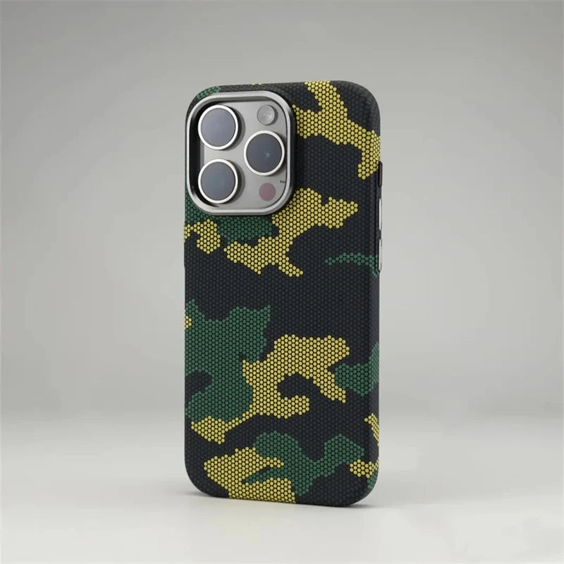 Magnetic Camouflage Graffiti Phone Case For iPhone