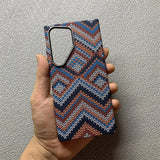 Carbon Fiber Texture Magnetic Case For Samsung