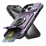 Anti-fall Shockproof Armor Case for iPhone Ring Stand Case For iPhone