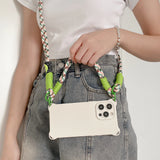 Cute crossbody Shoulder strap lanyard Cases for iPhone