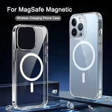 Clear Magnetic Circle Case For iPhone