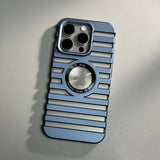 Creative Hollow Cooling Hard PC Phone Case For iPhone