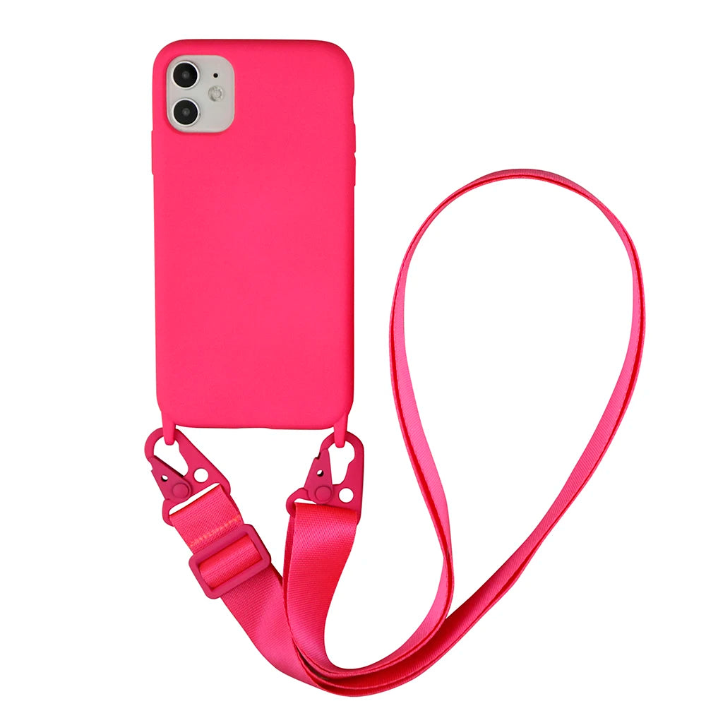 Crossbody Lanyard phone Case For iphone